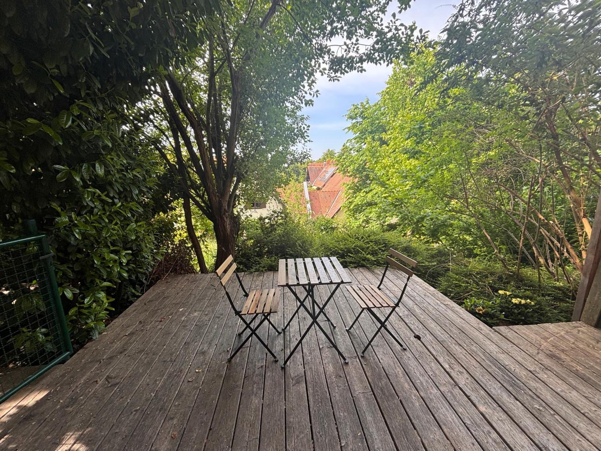 Apartment Cozy Studioapartment With Graden In Free Parking *